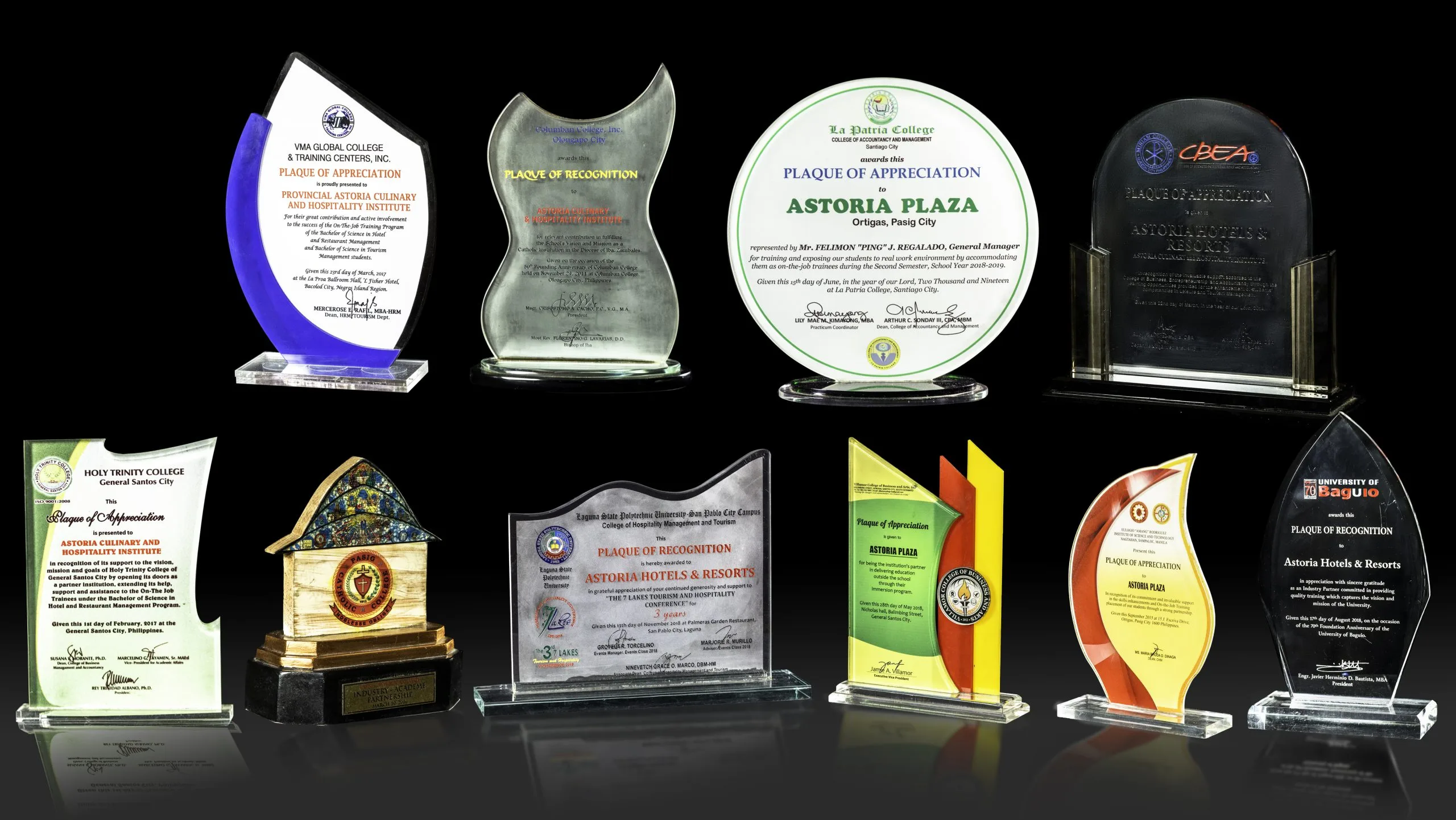 Awards for Astoria Culinary & Hospitality Institute