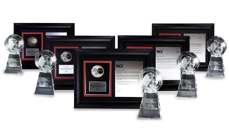 Awards for Astoria Vacation & Leisure Club, Inc.